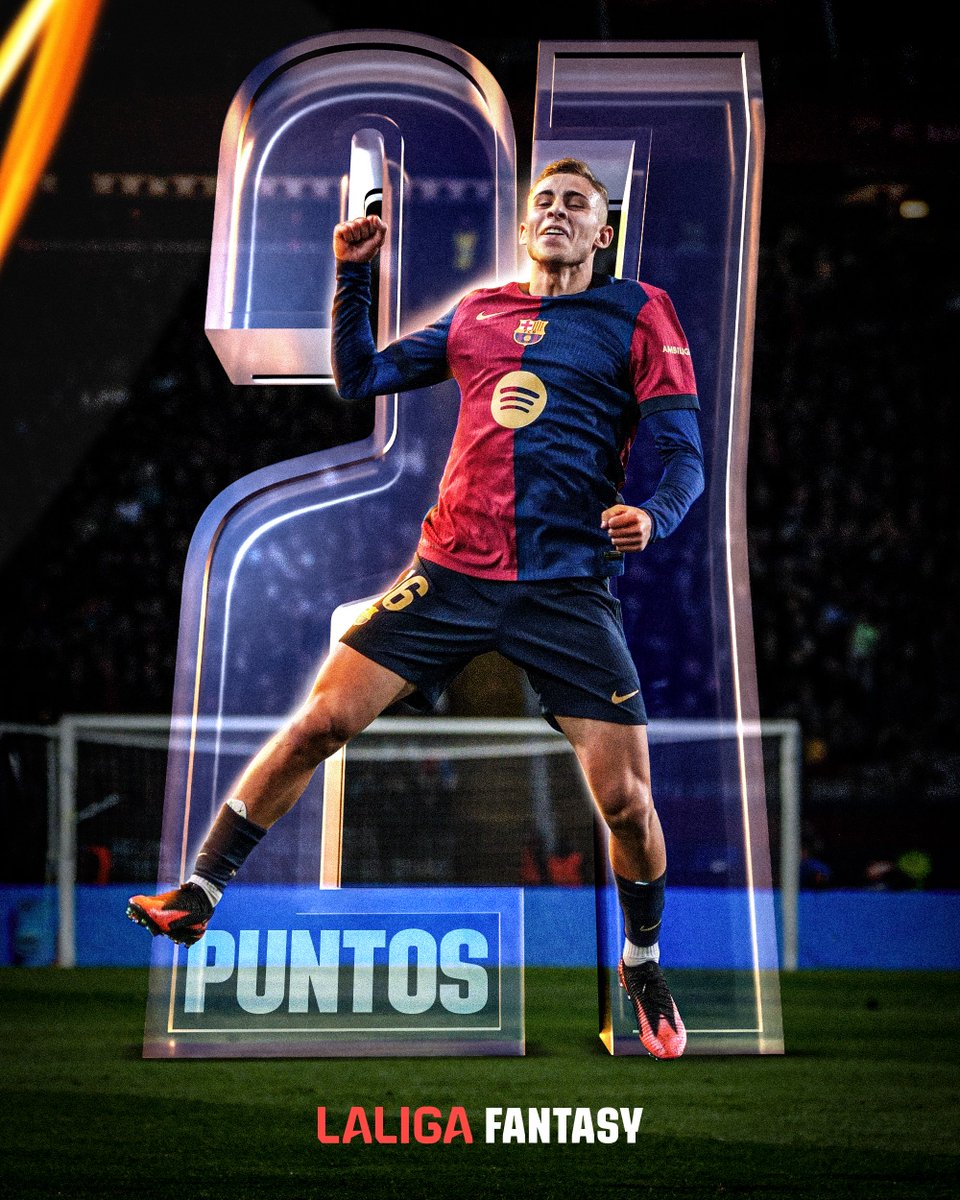 🔥 ¿Os acordáis de esta barbaridad de Fermín?

🔝 27 puntos.
✨ El centrocampista sumó más que ningún otro mediocentro en la historia del juego, superando a Brais Méndez, Carrasco y Morales.

#LALIGAEASPORTS | #LALIGAFANTASY