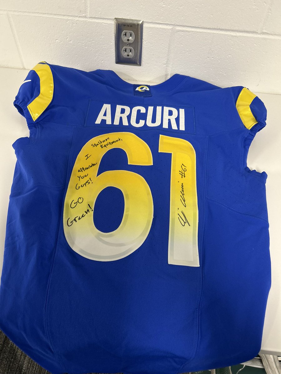 SpartanFB_eq's tweet image. New addition to the room - Thanks A.J.!