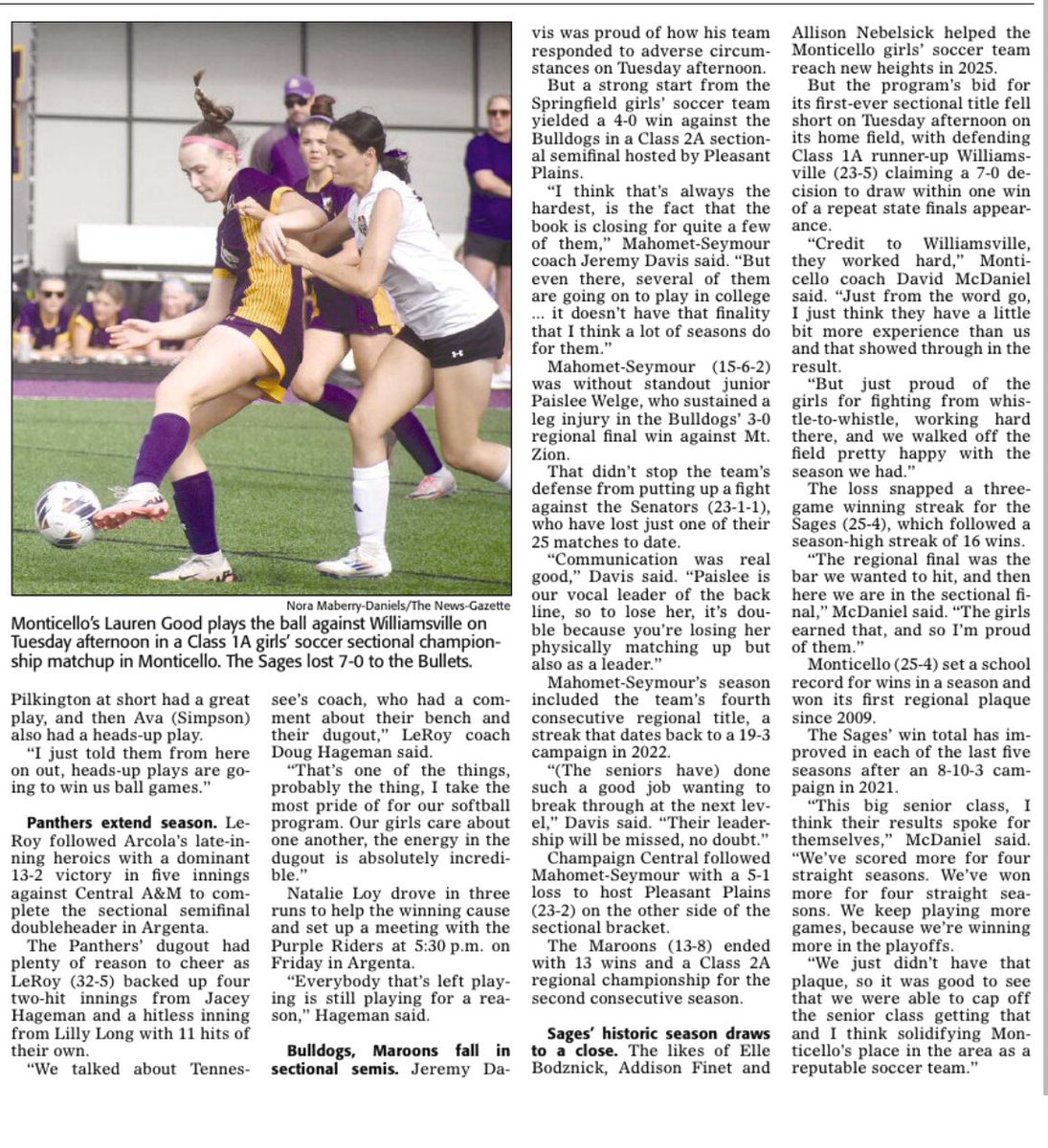 Sages Athletics (@sagesathletics) on Twitter photo Thank you, <a href="/LadySagesSoccer/">Lady Sages Soccer</a> ππ
25-4. Most wins in school history. Regional Champs. Sweet 16. A fun season to be part of!
To our players, our seniors, & coaches βyour effort, energy, & belief fueled a historic season. Weβre proud of you
#SchoolRecord #Sweet16 #ThankYouSeniors Thank you, <a href="/LadySagesSoccer/">Lady Sages Soccer</a> ππ
25-4. Most wins in school history. Regional Champs. Sweet 16. A fun season to be part of!
To our players, our seniors, & coaches βyour effort, energy, & belief fueled a historic season. Weβre proud of you
#SchoolRecord #Sweet16 #ThankYouSeniors