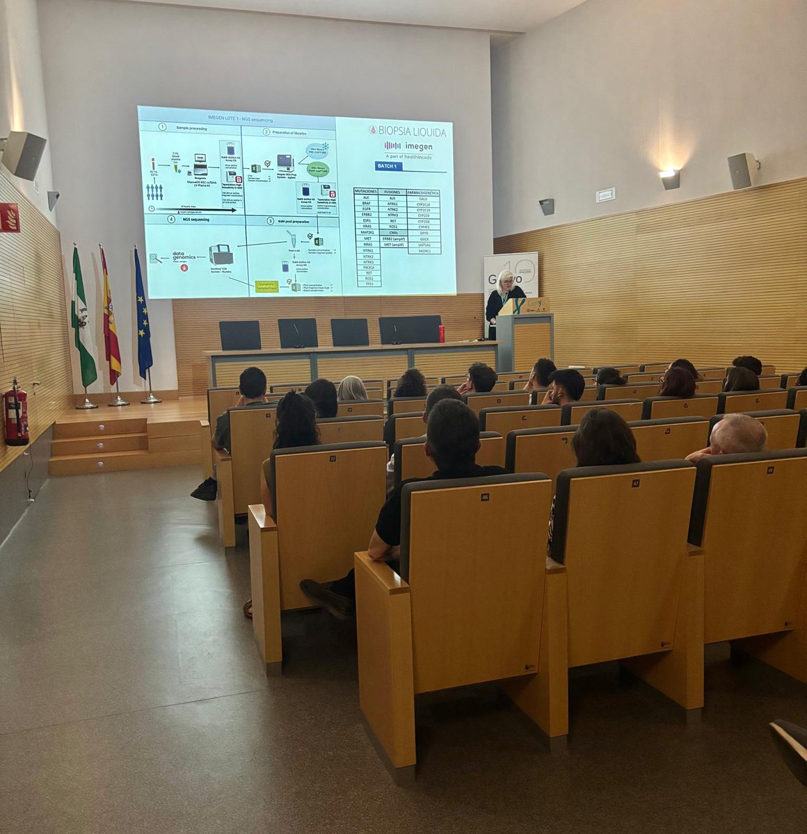 GENYO (@genyo_pts) on Twitter photo Ayer celebramos el #SeminarioInterno impartido por Valeria Denninghoff titulado: "LIQUD BIOPSY: CPI & LOLA TRIALS" Ayer celebramos el #SeminarioInterno impartido por Valeria Denninghoff titulado: "LIQUD BIOPSY: CPI & LOLA TRIALS"