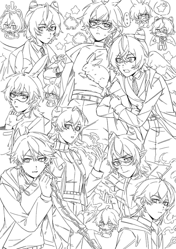 iloveliuying's tweet image. my friend tong's commission😭😭our oc's interaction is so cute🥹🥹 I just keep on staring at this