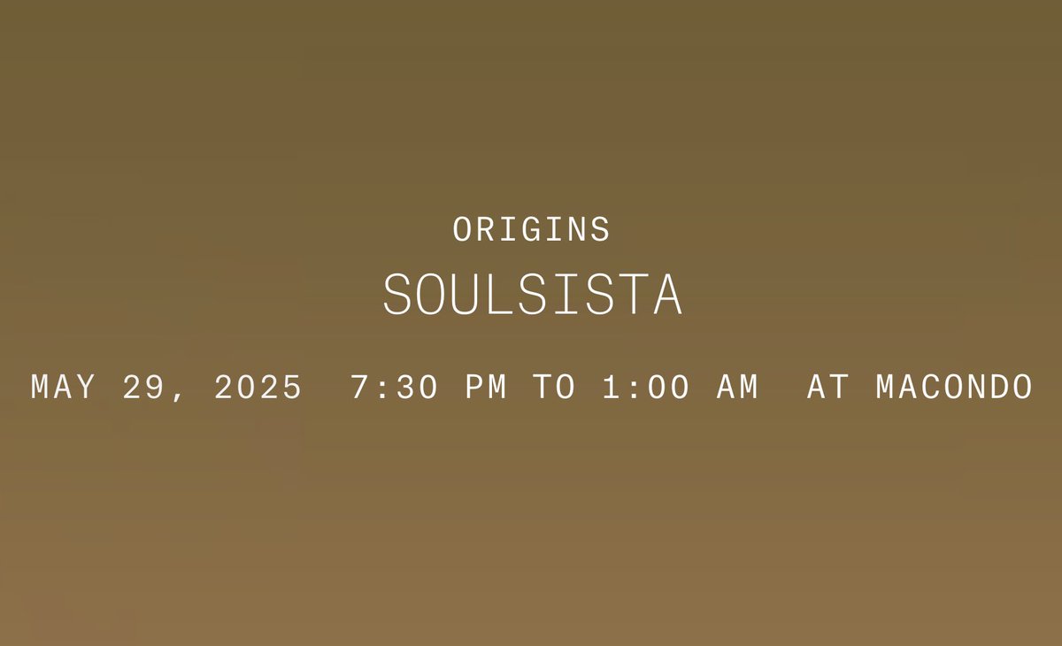 Playing the legendary Origins party this Thursday Nomade Tulum 🪘🪇