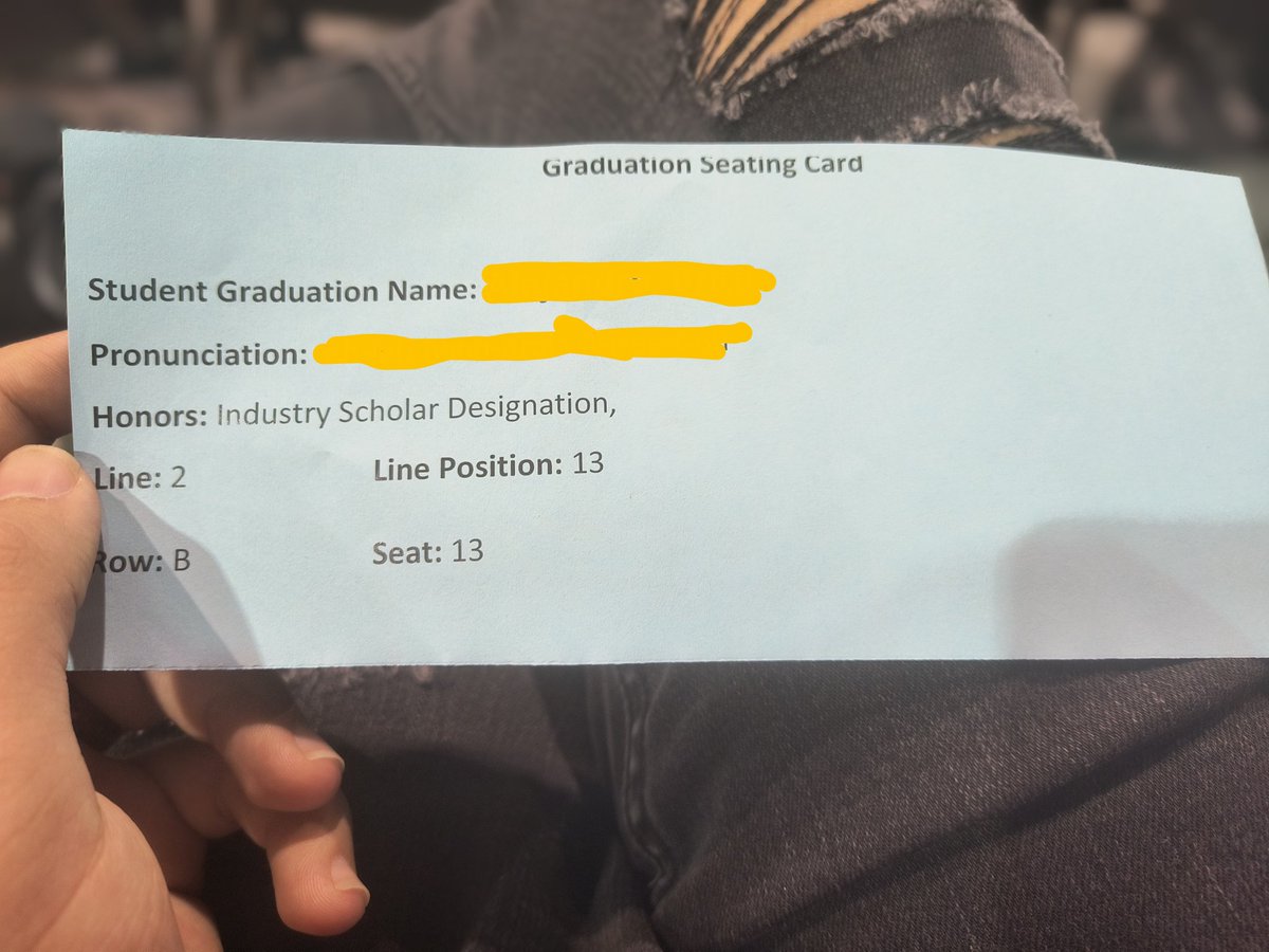 PI_in_Yellow's tweet photo. Finally graduating from highschool. Hope I'm not cursed https://t.co/8QsKfpBZAn