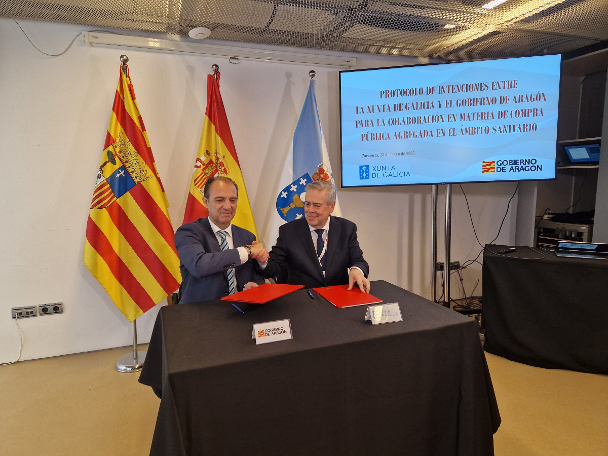 🤝Aragón y Galicia realizarán juntos compras públicas agregadas en el área sanitaria.

🌱Los consejeros de Sanidad han firmado hoy este protocolo innovador que tiene como objetivo la eficiencia y la sostenibilidad del sistema.

🔗f.mtr.cool/kwsgojlrof