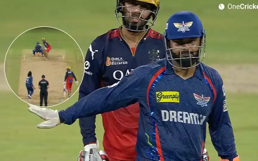 OneCricketApp's tweet image. Harsha Bhogle’s take on Digvesh Rathi’s Mankad attempt on Jitesh Sharma.. 

#IPL2025 | #LSGvsRCB 

READ MORE : bit.ly/4kjPy3m