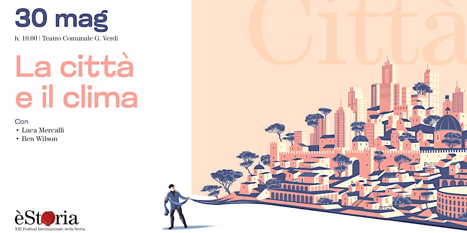 Luca_Mercalli's tweet image. Venerdì 30 maggio sarò a GORIZIA per partecipare al Festival Internazionale della Storia.
Parlerò di &quot;Città e clima&quot; insieme allo storico Ben Wilson, autore dei libri &quot;Metropolis&quot; e &quot;Giungla urbana&quot;.

Appuntamento alle ore 10 al Teatro Comunale Giuseppe Verdi, via Garibaldi 2A.