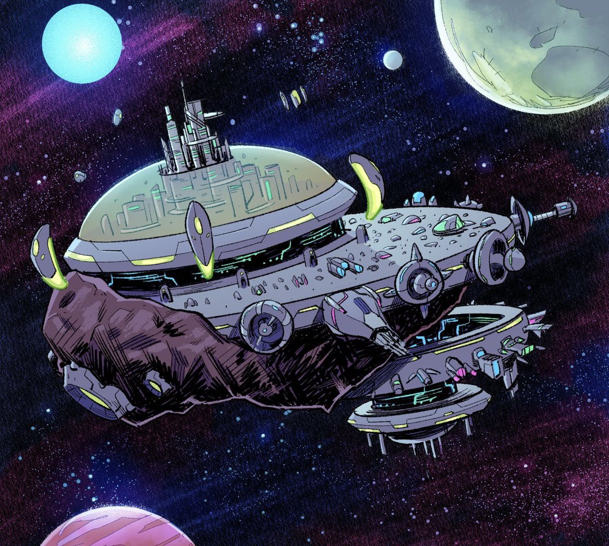 One of my favorite things I’ve done this week so far! Cooking some comics again with <a href="/CalebPalmquist/">Caleb Palmquist</a>