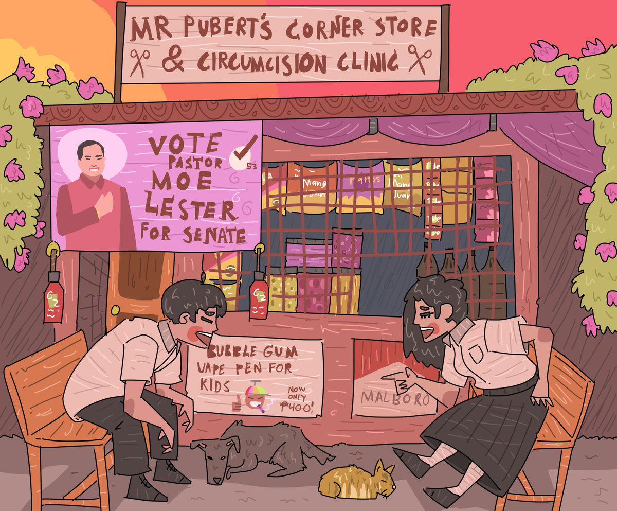 This is what every other store outside of manila looks like to me (it will one day feature in some poor highschooler's cherished teenage memories)