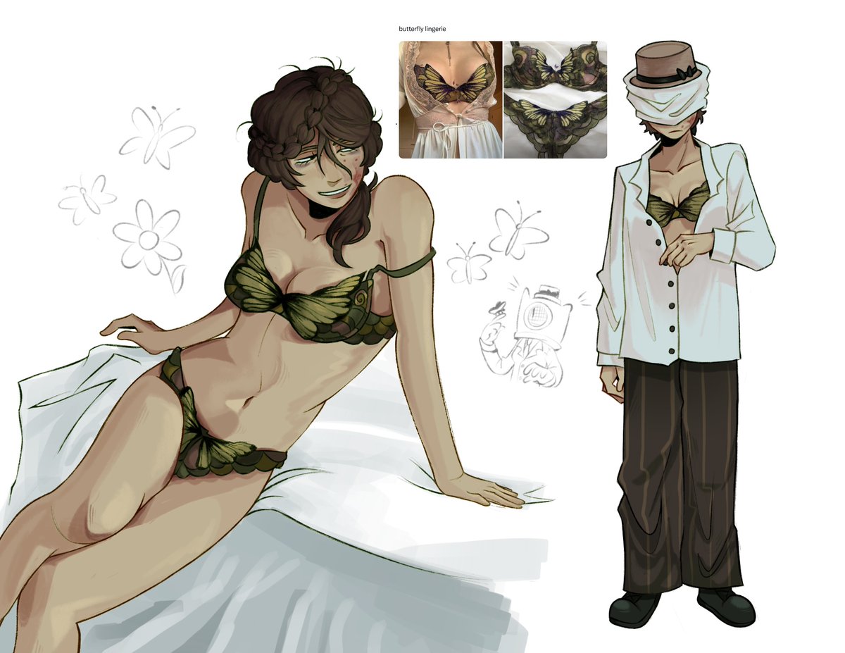 i can make anything about her #MellyPlinius #IdentityV