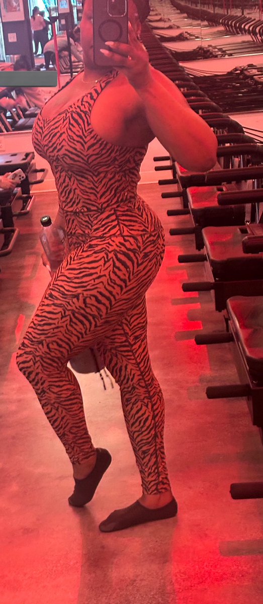 Made it to Pilates on time this morning.