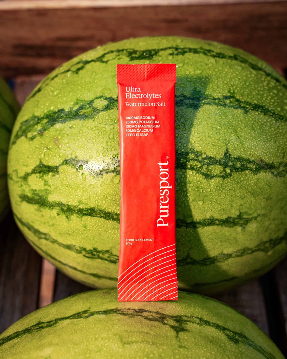 Just in time for summer, sports nutrition and supplement brand Puresport is introducing a refreshing new Watermelon Salt flavour to its popular Ultra Electrolyte range - expertly formulated to help runners and fitness enthusiasts stay ahead of dehydration, sports-insight.co.uk/news/puresport…
