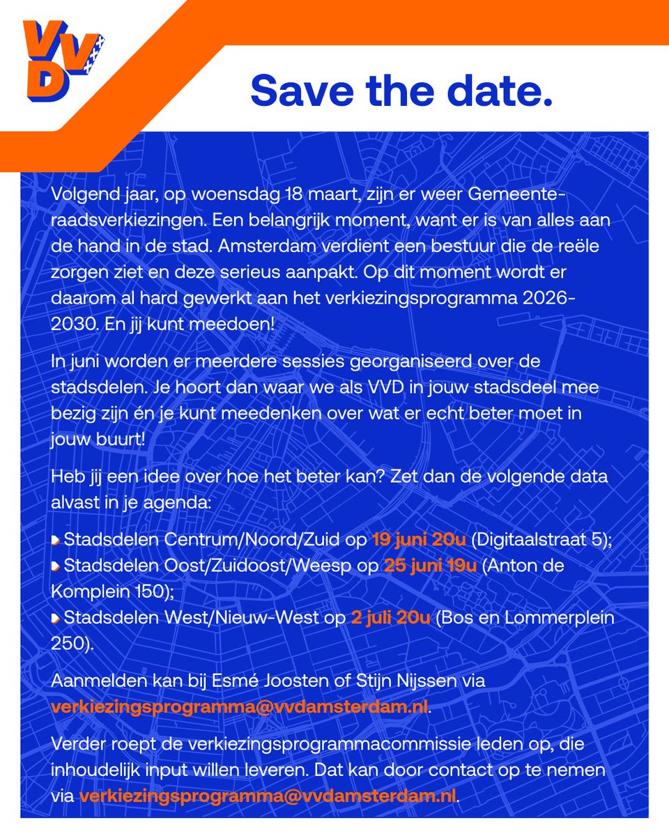 Amsterdamse VVD tweet media