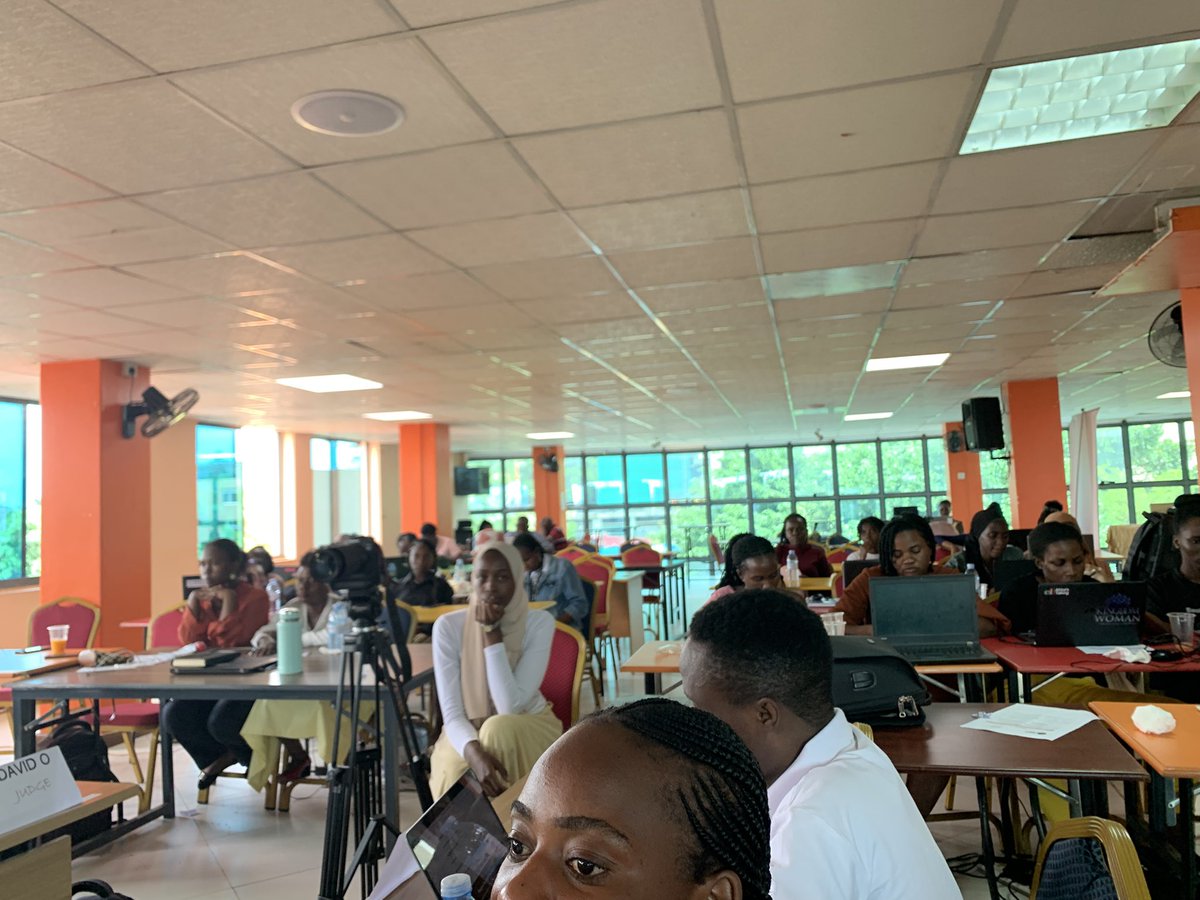 CraneCloud_io's tweet photo. The afternoon session for the WITI Cohort 3 Final project presentations is in progress. More amazing projects, more innovation, and more experimentation . Very inspiring seeing ladies conquer the tech world!!!🦾
@Witi_Uganda @wituganda @CraneCloud_io https://t.co/TRIHM0Hx8C