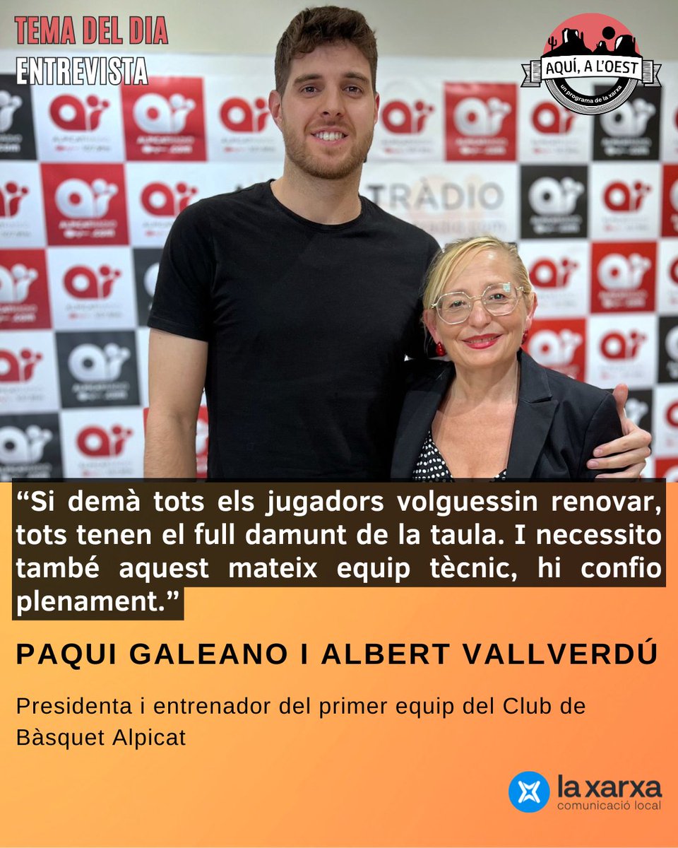 Aquest cap de setmana, @cbalpicat es va quedar a les portes de conquerir la Final Four al Pavelló Antoni Roure. Tot i no guanyar la final, el balanç de la temporada és excel·lent i la il·lusió per seguir creixent no s’atura! 

📻Avui a partir de les 16.10h a la teva ràdio!