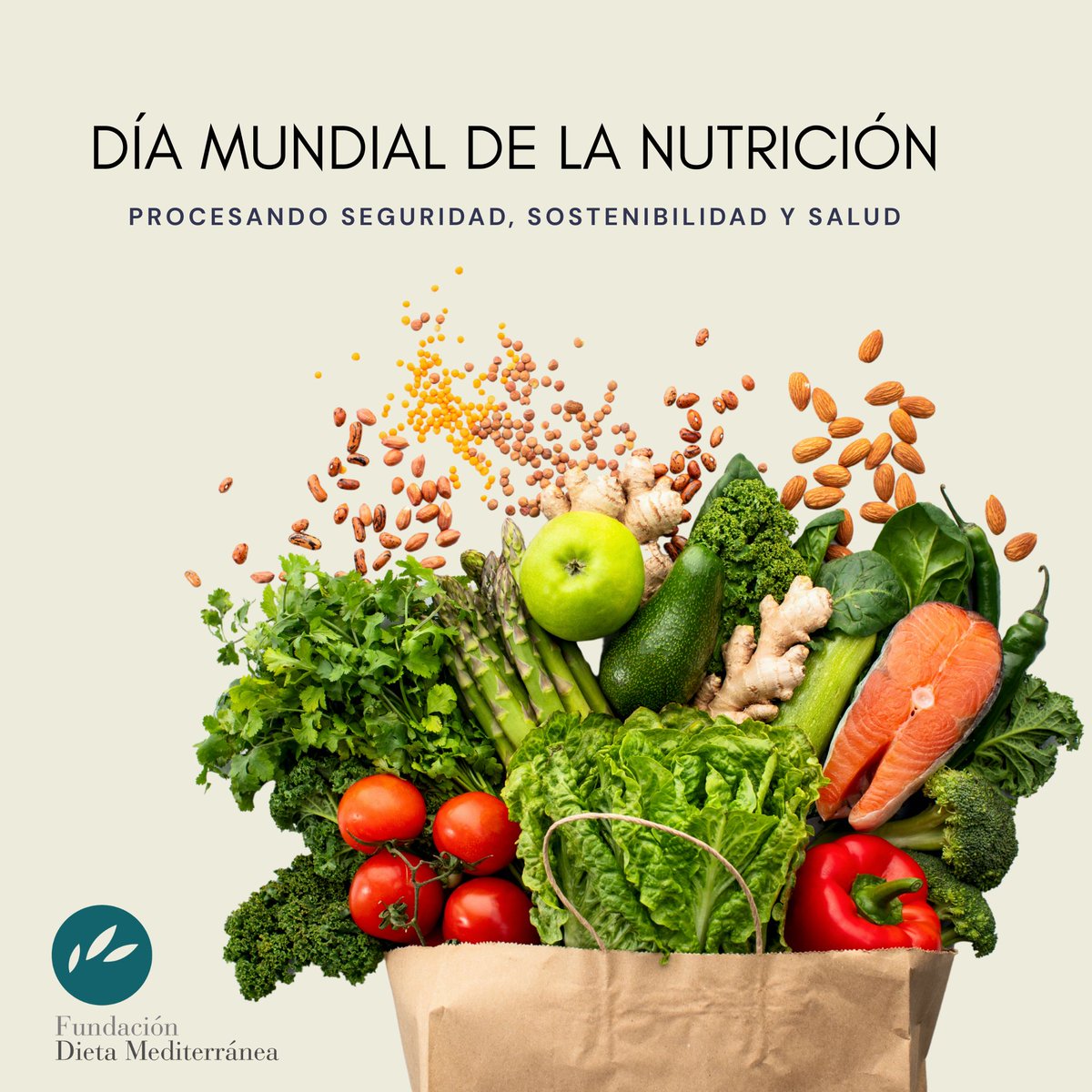Reivindicamos la importancia del patrón alimentario #dietamediterranea como modelo de referencia para una alimentación segura, saludable y sostenible.