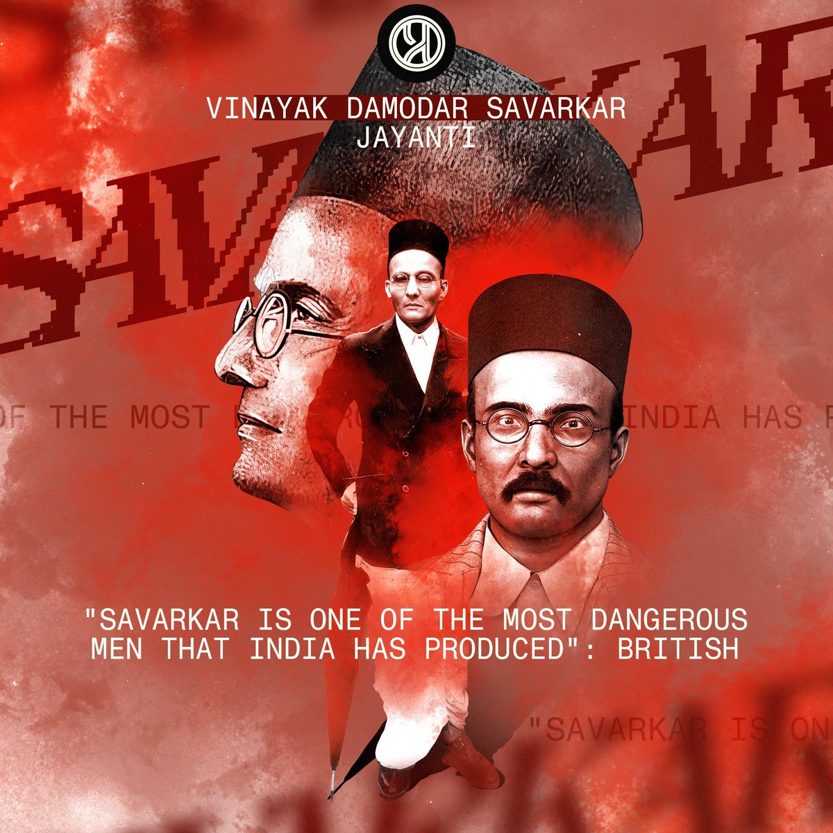 Today marks the birth anniversary of Vinayak Damodar Savarkar, or Swatantryaveer Savarkar as we know him. 

A revolutionary thinker and incredible writer, his legacy continues to inspire and spark debate. (in a select few brainwashed minds)

But who is he? What makes him so