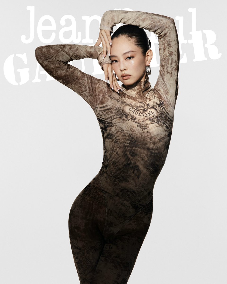 jennie is the new muse for jean paul gaultier
