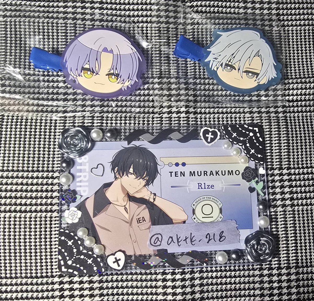 aktk_218's tweet photo. 【交換/譲渡】エイトリ 前髪クリップ みにコレ 朝班 R1ze

【譲】可不可 雪風

【求】添 or 定価+送料

郵送での交換希望です。
検索からでもお気軽にお声掛けください。
宜しくお願いします。 https://t.co/IwFA5g9kvt