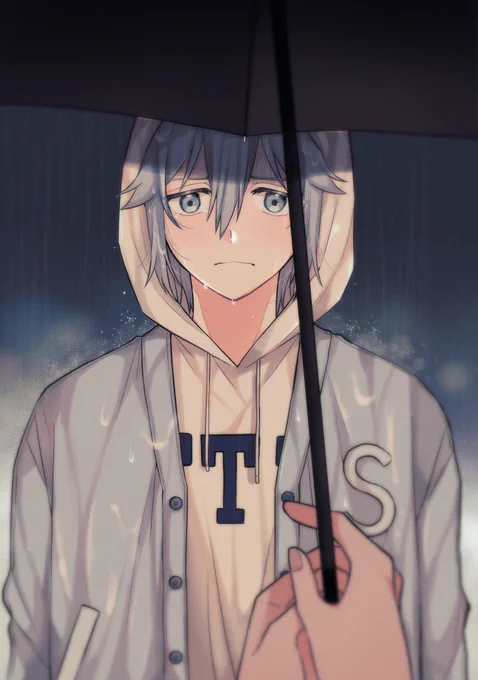 6部後の、2人で雨に打たれるのはやめたメッゾを描きたかったのでこれも気に入ってます