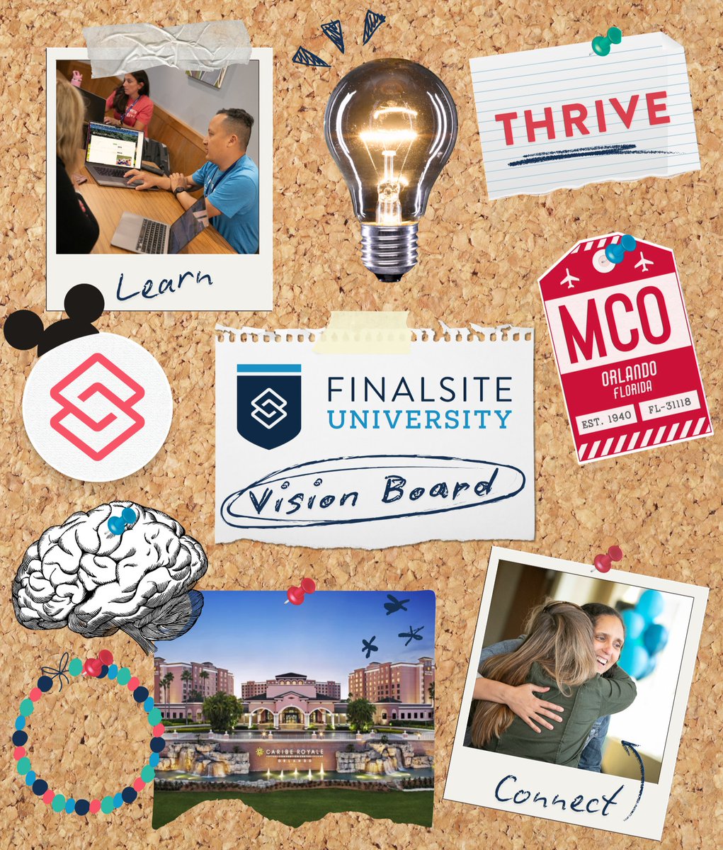 We’re dreaming big for #FinalsiteUniversity 2025! Just one more month until the most magical event of the year.✨It isn’t too late to join us! Save your spot today: finalsiteuniversity.com/register