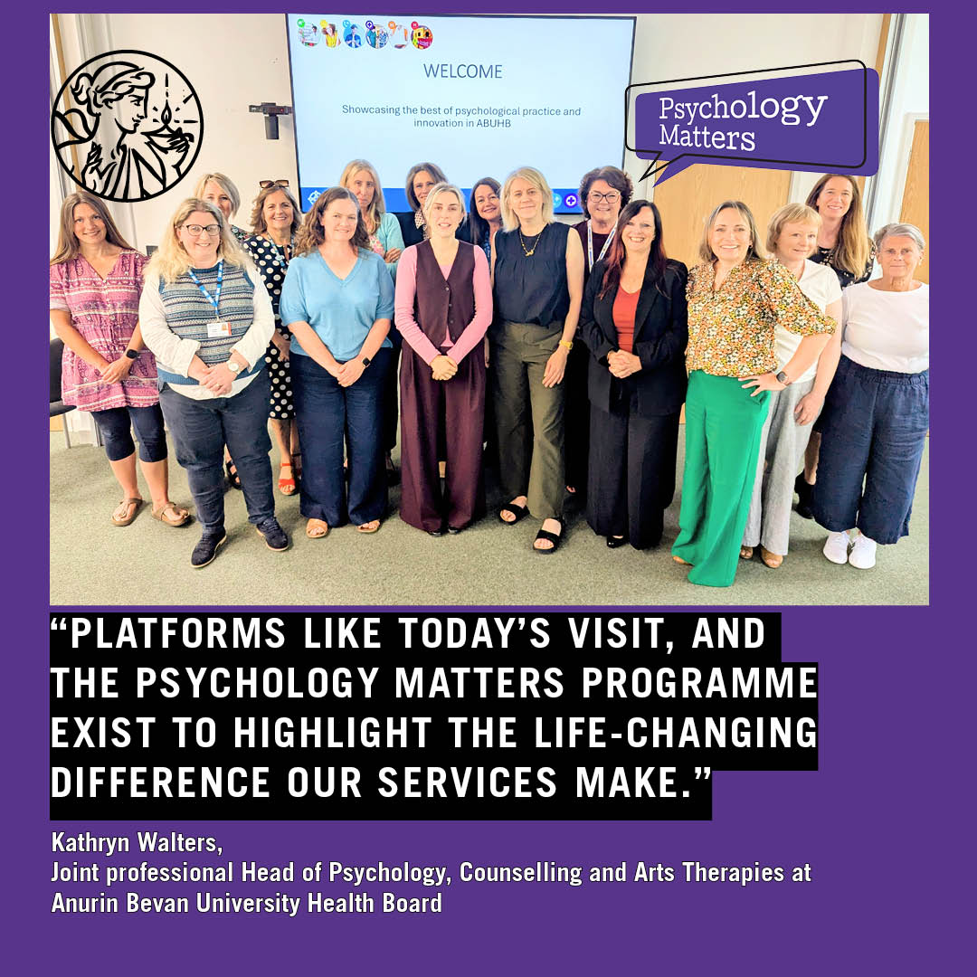 British Psychological Society (@bpsofficial) on Twitter photo We were proud to host the Welsh Mental Health & Wellbeing Minister, <a href="/sarah4bridgend/">Sarah Murphy MS</a> & <a href="/AneurinBevanUHB/">Aneurin Bevan University Health Board</a> to showcase how innovative, evidence-based psychologically led services are making a difference to people's lives.
Because #psychologymatters bps.org.uk/news/bps-hosts…
<a href="/DCPWales/">DCPCymru</a> We were proud to host the Welsh Mental Health & Wellbeing Minister, <a href="/sarah4bridgend/">Sarah Murphy MS</a> & <a href="/AneurinBevanUHB/">Aneurin Bevan University Health Board</a> to showcase how innovative, evidence-based psychologically led services are making a difference to people's lives.
Because #psychologymatters bps.org.uk/news/bps-hosts…
<a href="/DCPWales/">DCPCymru</a>