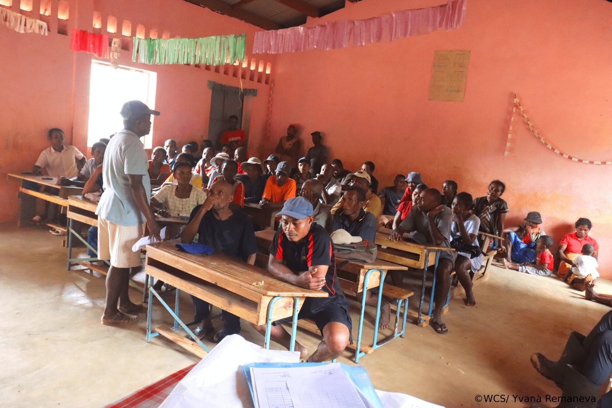 WCS_Mada's tweet image. Progress in action !
WCS and COBA platform leaders visited a section of the 17 COBAs to share the platformβs vision and co-create solutions for sustainable, inclusive resource management. Our team continues discussions with the remaining COBAs.
#LocalGovernance #PlatformCOBA