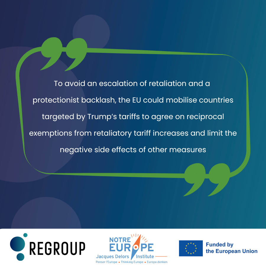 REGROUP (@regroup_horizon) on Twitter photo Is the EU equipped for potential economical risks, such as Trump's potential tariffs? 📉
<a href="/elvirefabry/">Elvire Fabry</a> and <a href="/matellysy/">Sylvie Matelly</a> discuss potential scenarios for the EU regarding various internal and external economical aspects of today.
Read the full paper here: regroup-horizon.eu/publications/d… Is the EU equipped for potential economical risks, such as Trump's potential tariffs? 📉
<a href="/elvirefabry/">Elvire Fabry</a> and <a href="/matellysy/">Sylvie Matelly</a> discuss potential scenarios for the EU regarding various internal and external economical aspects of today.
Read the full paper here: regroup-horizon.eu/publications/d…