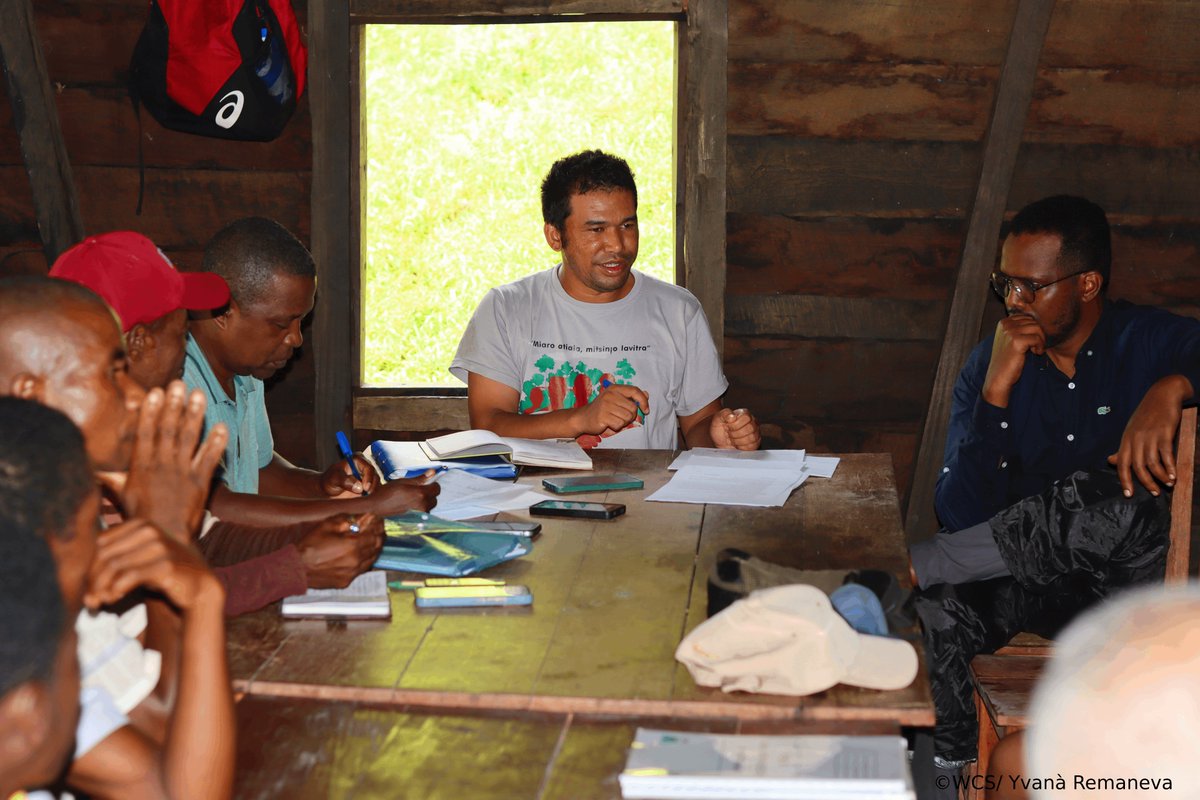 WCS_Mada's tweet image. Progress in action !
WCS and COBA platform leaders visited a section of the 17 COBAs to share the platformβs vision and co-create solutions for sustainable, inclusive resource management. Our team continues discussions with the remaining COBAs.
#LocalGovernance #PlatformCOBA