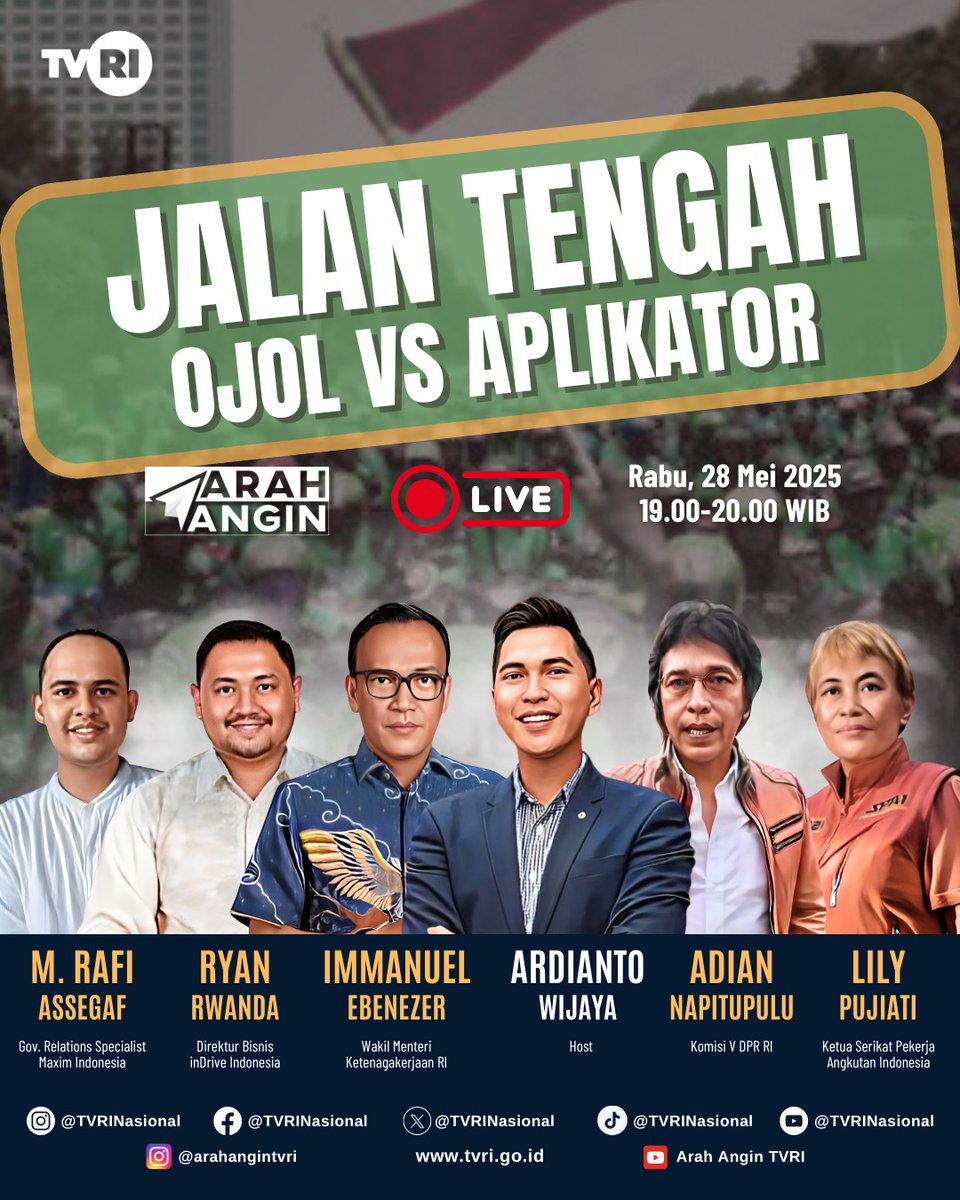 BudiBukanIntel's tweet photo. Sori mendadak tapi tune in lah sekarang ke TVRI https://t.co/8AmjgeajTP