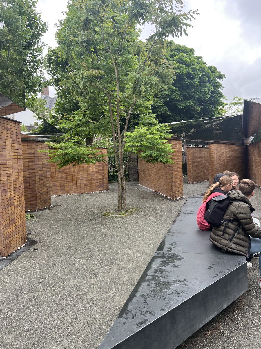 RozRothstein's tweet photo. This is the national monument —in the Netherland —of 102,000 names of Jews murdered during the Holocaust (out of the 120,000 Jews who lived here )at the time. It’s the highest ratio of Jewish people murdered in one country by the Nazis anywhere in Europe https://t.co/u4lVb2IO7d