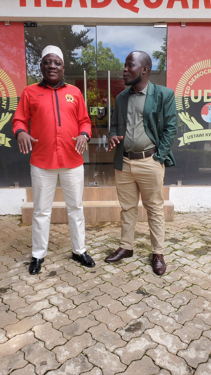 Highly encouraged by the number of youths interested to take up leadership positions from as early as when they're done with their education. It is job like any other with interests and interesting experiences. My duty as the SG <a href="/UDMKenya/">United Democratic Movement (UDM)</a> is to guide and support youth leadership.