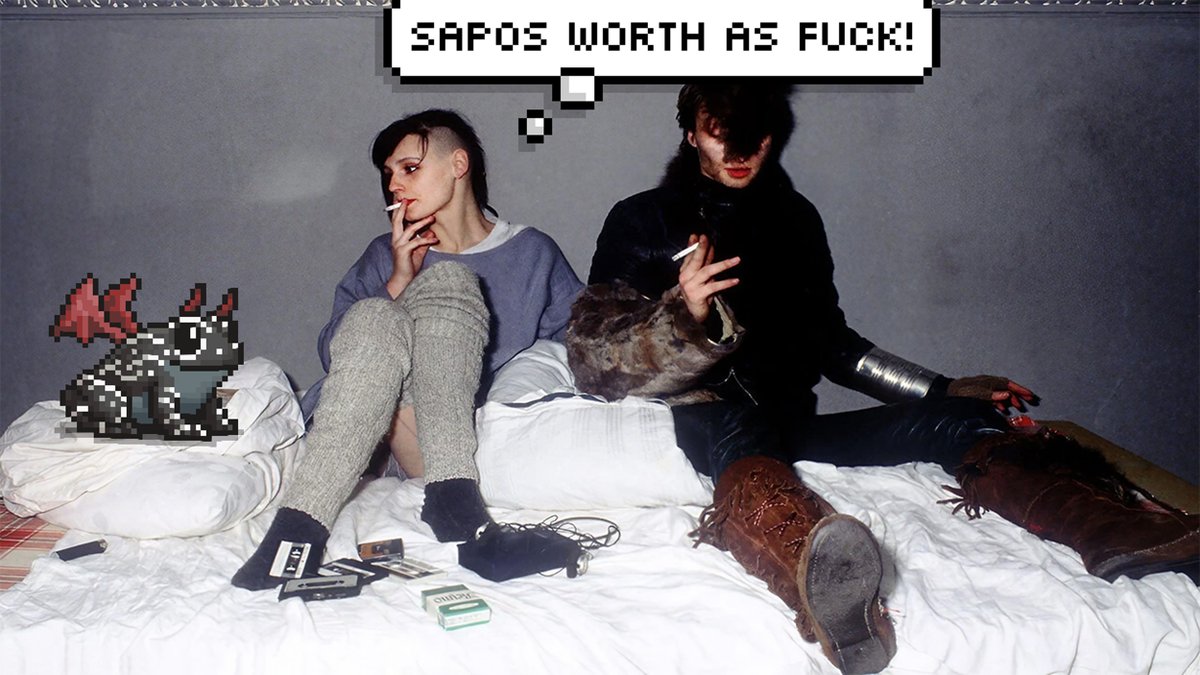 From the <a href="/lilSapos/">Lil Sapos</a>  pond ... "Sapos worth as fuck!"

Sapo sapo 🟧