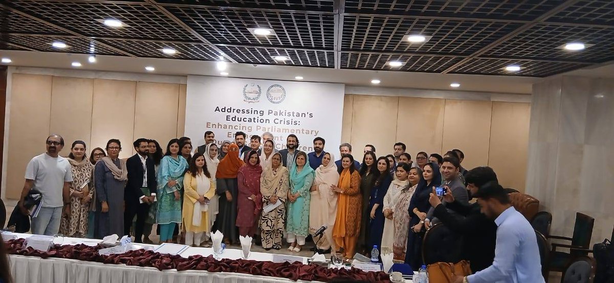 THSI participated in the PCCR Closing Ceremony on 🇵🇰’s education crisis at Parliament House.

Key voices including <a href="/AyeshaRaza13/">Ayesha Raza Farooq</a>, Dr. Nikhat Shakeel &amp; others stressed urgent reforms to address 26M+ out-of-school children.

#THSI #EducationForAll #PCCR #ChildRights #Article25A