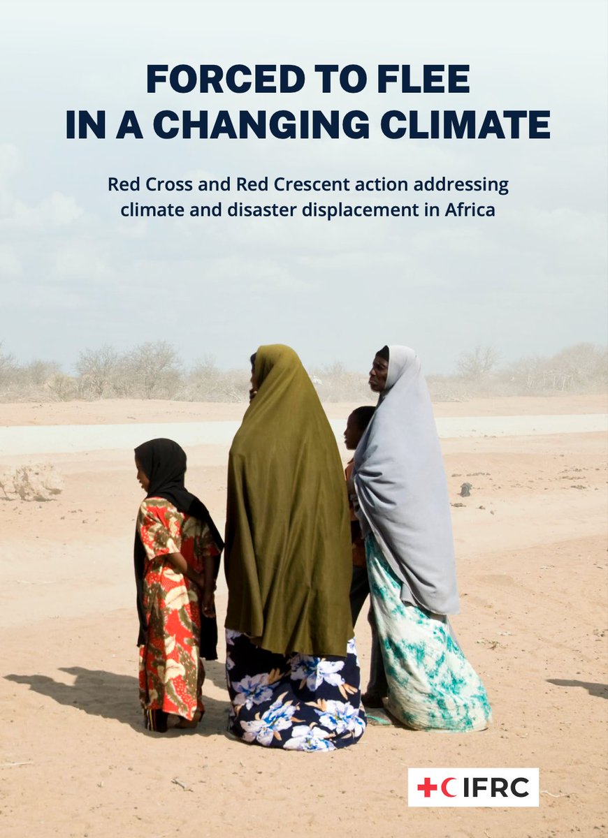 🔥 “In Africa, the climate crisis is becoming a displacement crisis.”

New <a href="/ifrc/">IFRC</a> report shows how heat, floods &amp; droughts are forcing millions from their homes — but this isn’t inevitable.

With urgent investment, people can adapt and stay.

Read more: shorturl.at/yyALe
