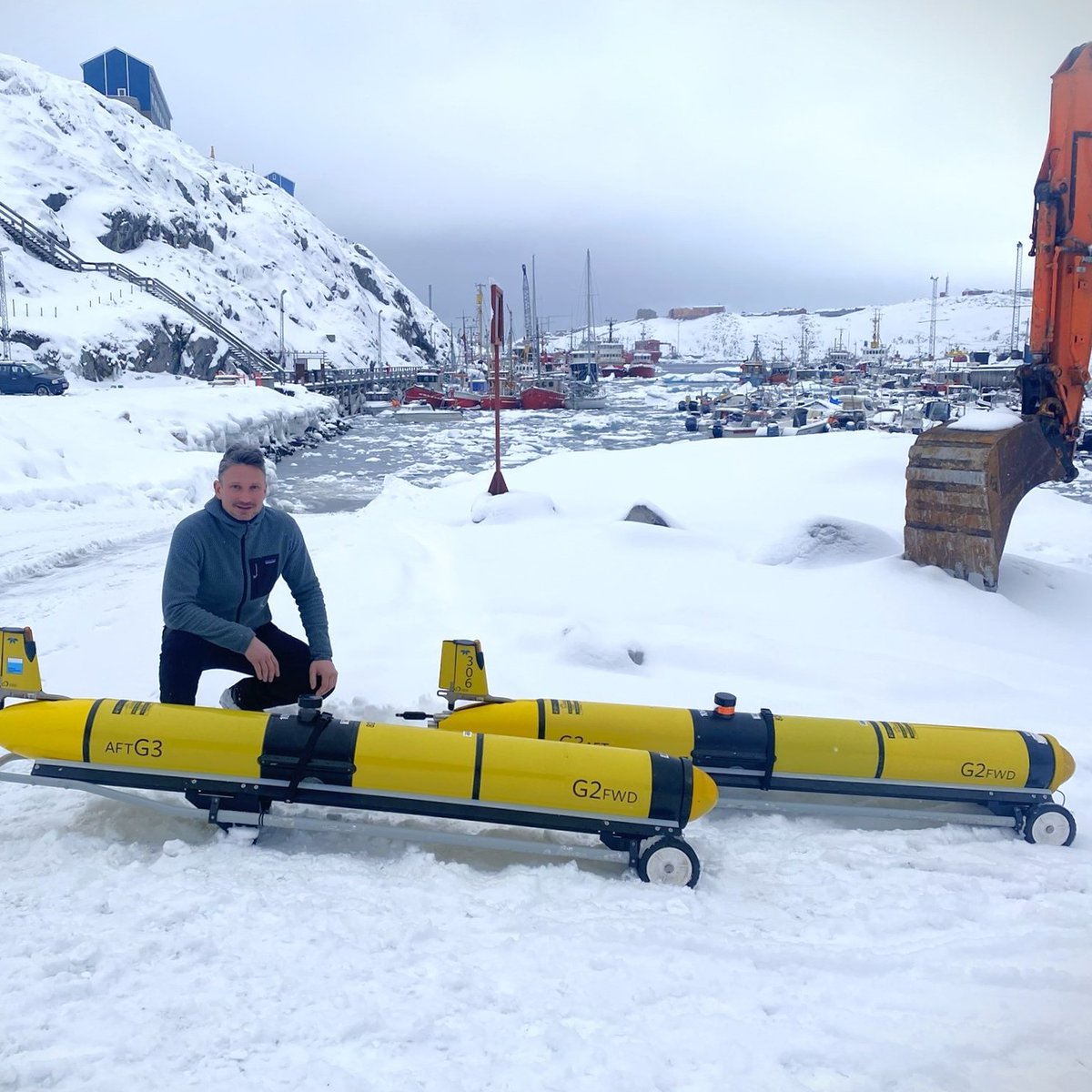 A cutting-edge fleet of moorings, drifting floats, and autonomous vehicles have been deployed to explore the depths of the Labrador Sea, to understand the role of marine snow in carbon storage 🌊❄️

Full story here:
noc.ac.uk/news/ocean-rob…

<a href="/BAS_News/">British Antarctic Survey 🐧</a>