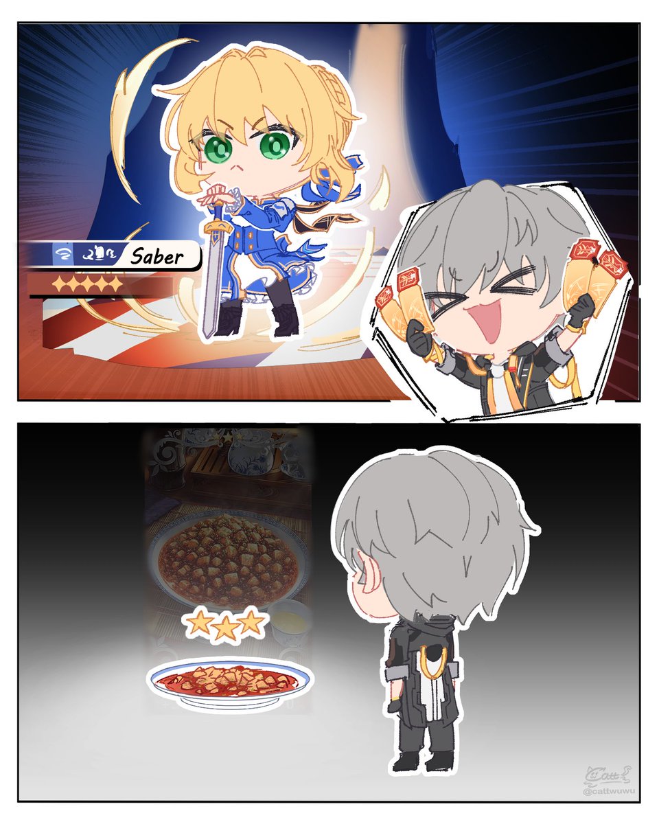 mapo tofu
#HSRxFate_UBW #HonkaiStarRail #FGO️ #Saber