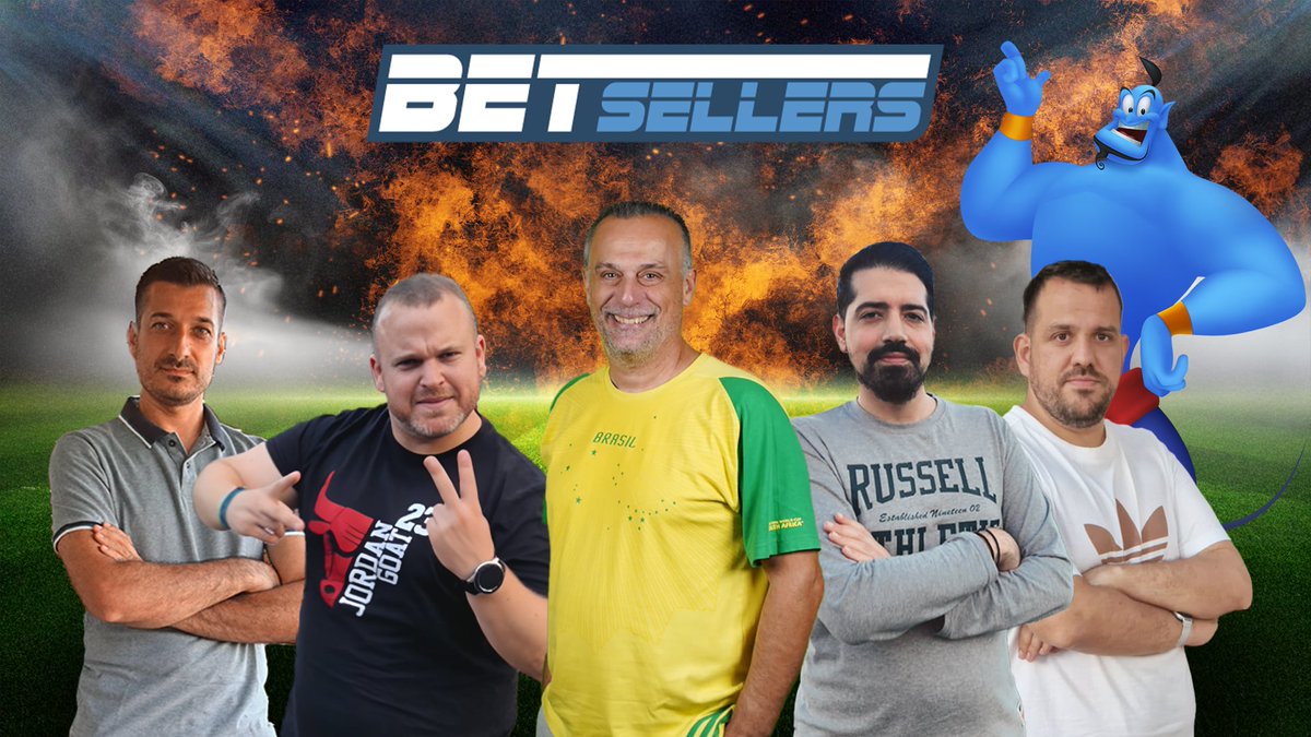 betsellerscom's tweet photo. Απο σήμερα τo Betsellers καλωσορίζει στην ομάδα του δύο νέους παικταράδες. Νίκος Κοτσαρίνης για πικ εντ ρολ, κοινώς γιά μπάσκετ! Και Κωνσταντίνος Διακαναστάσης (Kondia) για την άλλη (ποδοσφαιρική) μεριά του Ατλαντικού. MLS και όλες οι Λίγκες της Λατινικής Αμερικής  στο πιάτο σας! https://t.co/I6mjXw9UgL