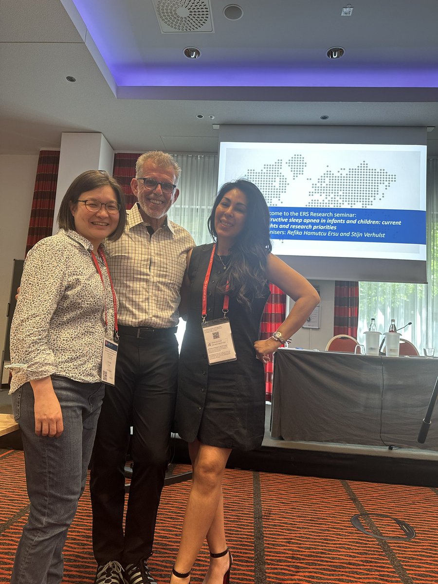 Day 2 of the ERS conference on Pediatric Sleep- excellent sessions and vibrant discussions 👏🏻