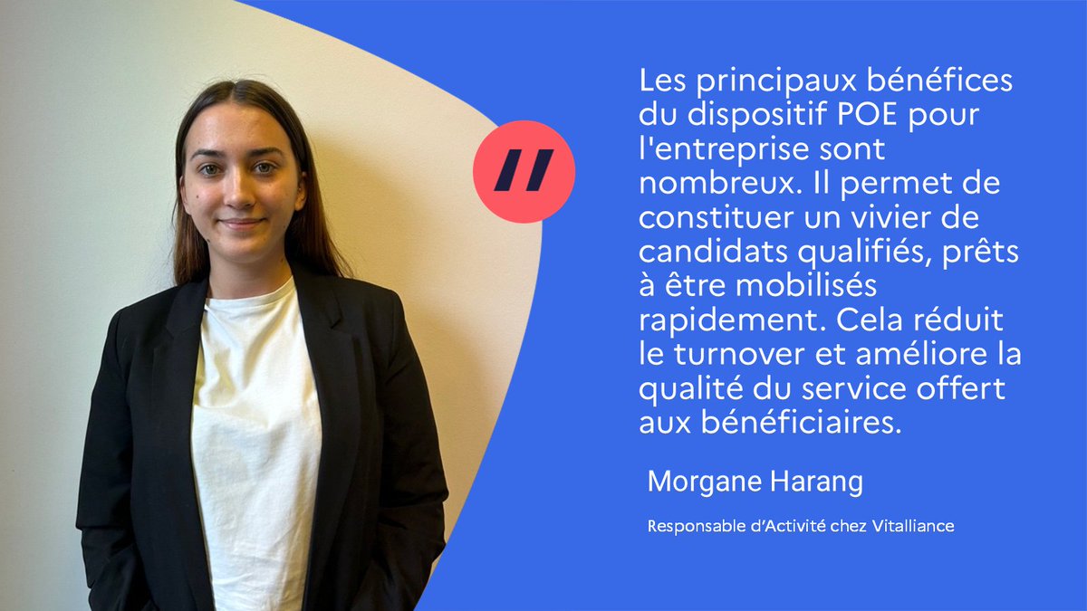 🤝 Grâce au dispositif de Préparation Opérationnelle à l’Emploi (POE), Vitalliance accompagne une insertion inclusive vers le métier d’auxiliaire de vie.

📍 Montée en compétences, intégration facilitée, services renforcés pour les bénéficiaires.

📢 tinyurl.com/4vr32vbu