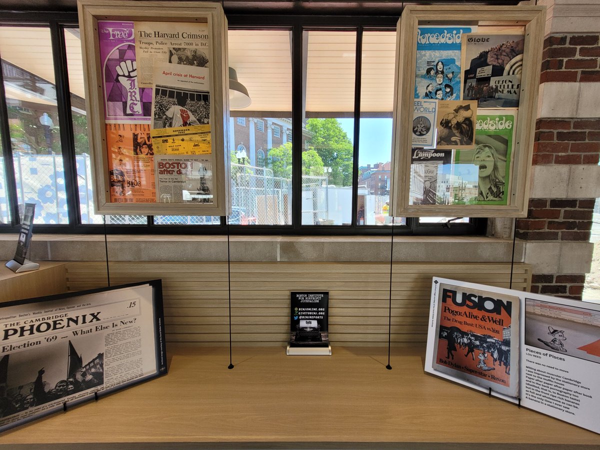 CAMBRIDGE KIOSK WITH BINJ INSTALLATION OPENS FRIDAY

We are thrilled to play a part in the upcoming opening month of programming for the #Cambridge KiOSK unfolding in the former storied Out of Town News kiosk in #HarvardSquare.

binj.news/2025/05/27/cam…