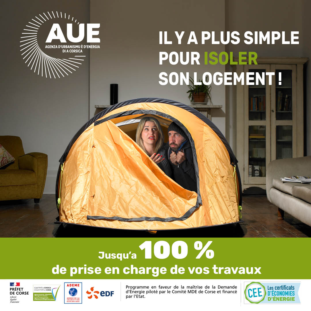 ⚒️ #Rénovation énergétique: Bénéficiez d'une prise en charge jusqu'à 100% de vos travaux: isolation fenêtres chauffage et bien plus!
👉🏼Propriétaire ou locataire, il n'a jamais été aussi simple de réduire vos factures d'#énergie⚡
📞Chjamate ci 04.95.72.13.25
#TransitionEcologique