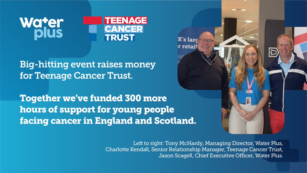 🥁 The totals from our charity golf day are in… 🥁 Together we’ve funded at least 300 hours of youth support for <a href="/TeenageCancer/">Teenage Cancer Trust</a> 🎉 A special thank you to all the fantastic individuals who contributed, especially <a href="/ExpertWater1/">Expert Water</a> for sponsoring the day. More: orlo.uk/lu98u