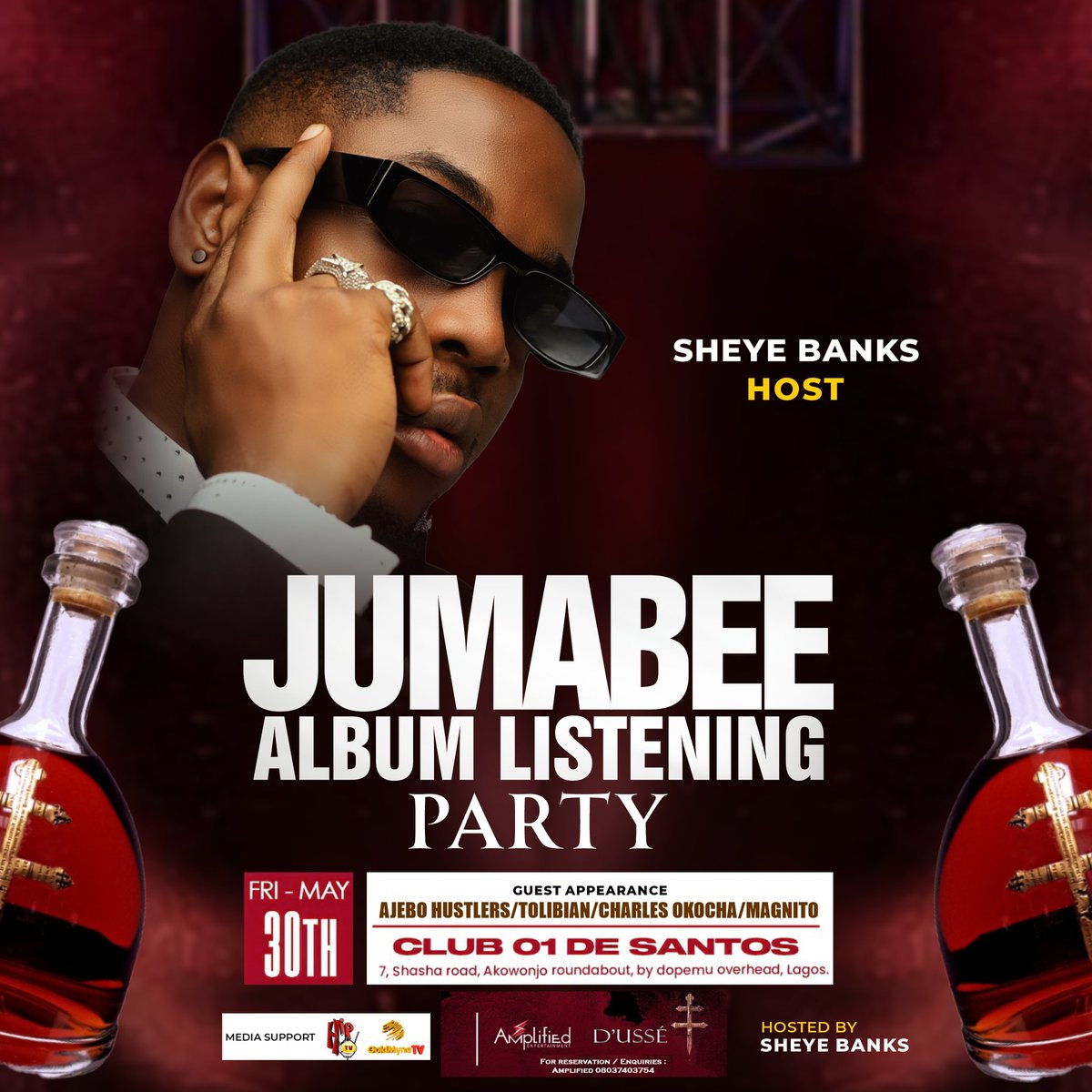 Shout to my brother from day 0 @sheyebanks super honoured to have you do this with me..See you all on friday #SOM