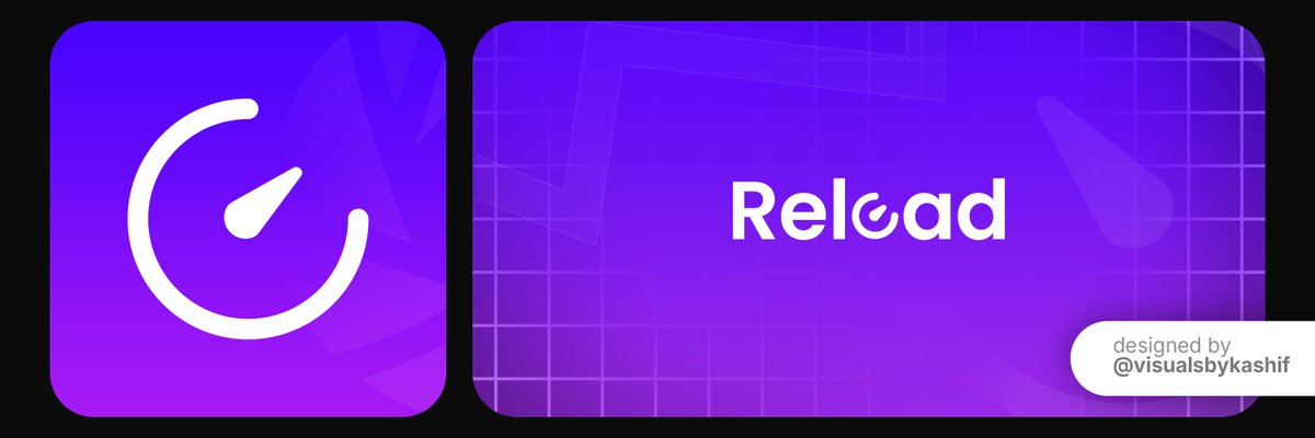 here's a branding i did recently for 'Reload', any thoughts?