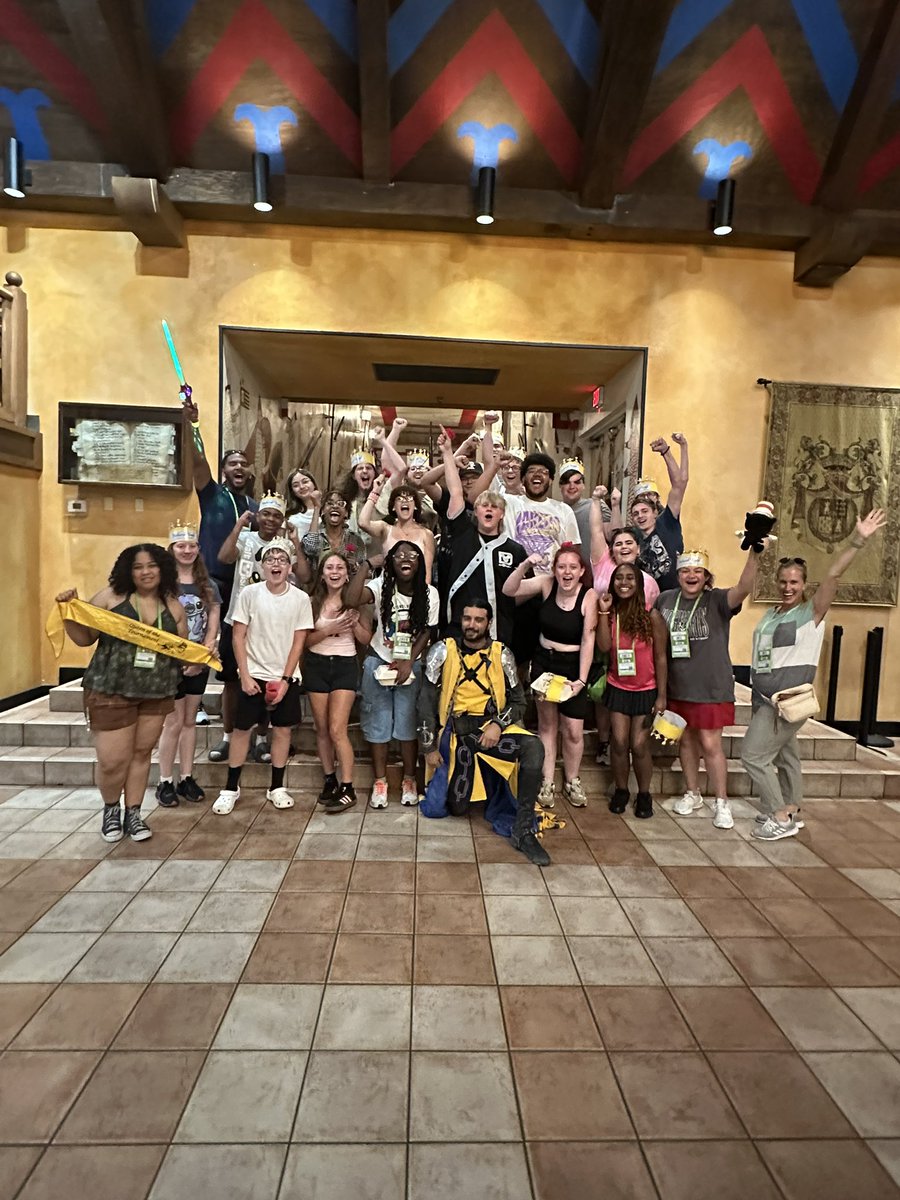 CTChorale's tweet image. Yesterday was so fun at universal and we even ended the evening with a win from our rider at medieval times! Here’s to a day at Epcot!
