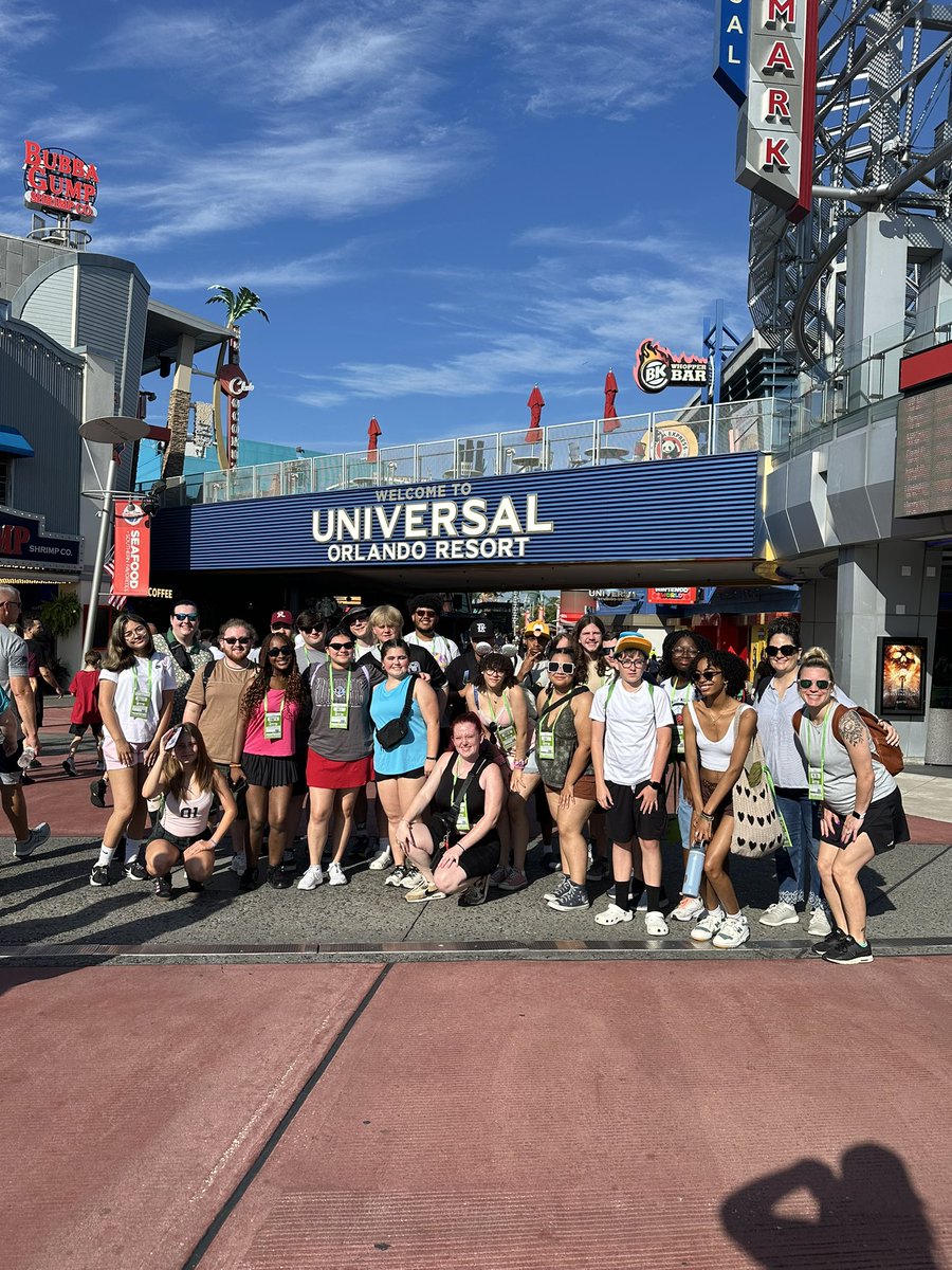 CTChorale's tweet image. Yesterday was so fun at universal and we even ended the evening with a win from our rider at medieval times! Here’s to a day at Epcot!