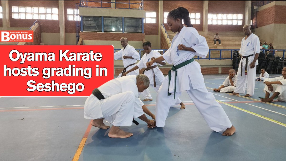Oyama School of Karate held its first 2025 grading, promoting students across belt levels after a rigorous evaluation session. Read more 👉 shorturl.at/y7H17