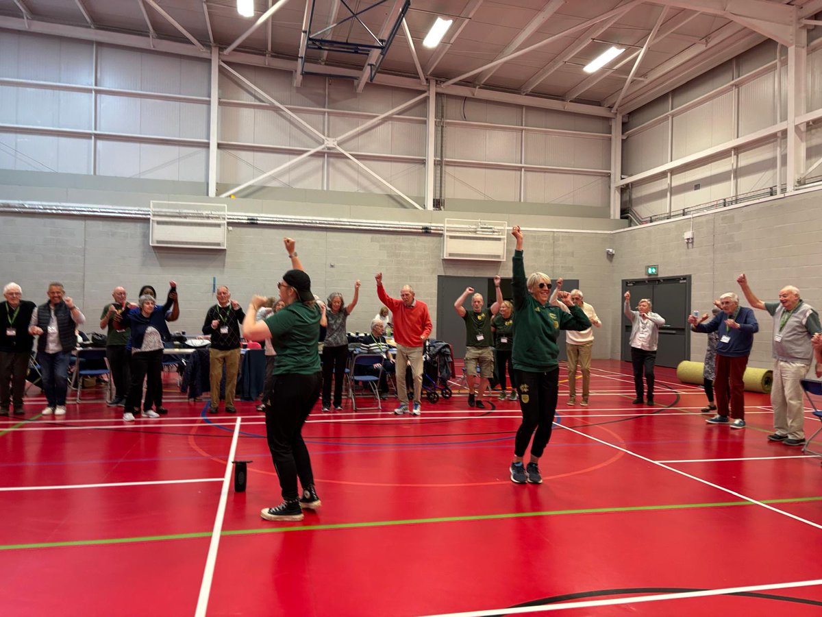 Trent Bridge Community Trust (@officialtbct) on Twitter photo We begin every Forget Me Notts sessions <a href="/RushcliffeArena/">Rushcliffe Arena</a> with a dance-based warm up.
We call it the morning boogie 🎵
This picture from our #DementiaActionWeek session last week shows Liv and Helen bringing the energy...and our participants matching it!! We begin every Forget Me Notts sessions <a href="/RushcliffeArena/">Rushcliffe Arena</a> with a dance-based warm up.
We call it the morning boogie 🎵
This picture from our #DementiaActionWeek session last week shows Liv and Helen bringing the energy...and our participants matching it!!