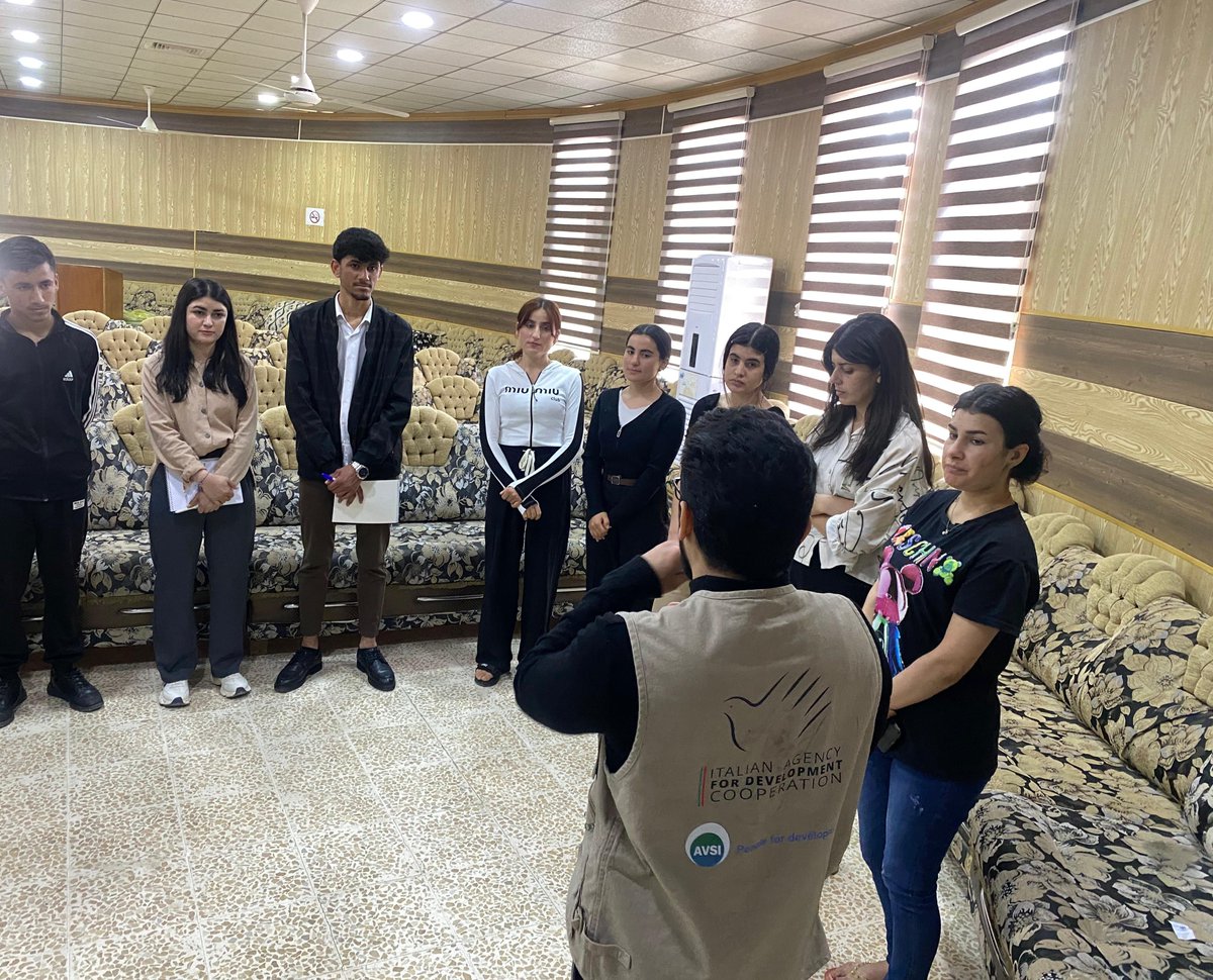 AVSI Middle East (@avsimiddleeast) on Twitter photo 180 youth trained to lead change! Through the “Empowering Communities in Iraq” project, funded by <a href="/AicsAmman/">AICS Amman</a> and implemented by <a href="/FondazioneAVSI/">Fondazione AVSI</a> and @Terredeshommes, youth are pitching ideas to improve their communities.
#YouthPower 180 youth trained to lead change! Through the “Empowering Communities in Iraq” project, funded by <a href="/AicsAmman/">AICS Amman</a> and implemented by <a href="/FondazioneAVSI/">Fondazione AVSI</a> and @Terredeshommes, youth are pitching ideas to improve their communities.
#YouthPower