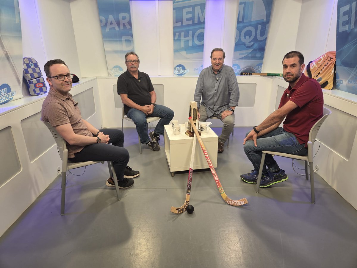 Avui, al "Parlem d'hoquei #267" televisiu de <a href="/rtvvilafranca/">RTV Vilafranca</a> obrim el programa parlant de la 43a edició de l'Enxaneta <a href="/cpsantramon/">Club Patí Sant Ramon</a> repassem els 1/4 de final #OkLliga i la resta de competicions que ja van tocant a la seva fi amb <a href="/rossendesp/">Rossend Espluga Merida</a> <a href="/SergiPunsetMarq/">Sergi Punset </a> <a href="/JaumeBoquera/">Jaume Boquera</a>